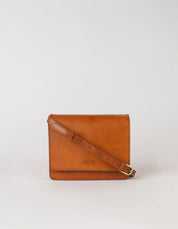 O My Bag skindtaske Audrey Mini cognac