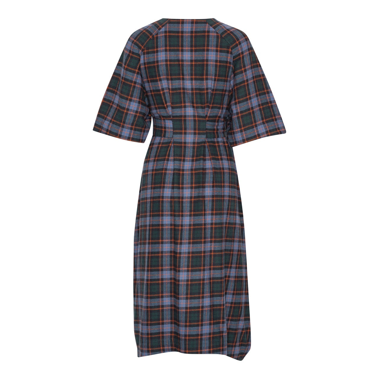 Henrik Vibskov One Dress - Blue Flannel Checks