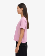 Colorful Standard Organic Boxy Crop Tee - Kelly Green