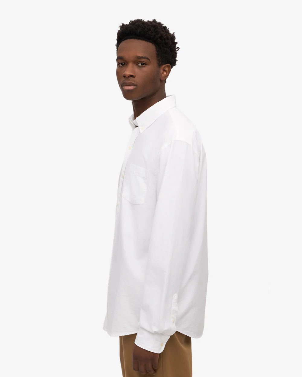 Colorful Standard - Organic Button Down Shirt - Optical White