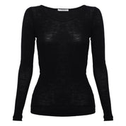Uldbluse Dame lange ærmer Amalie Underprotection