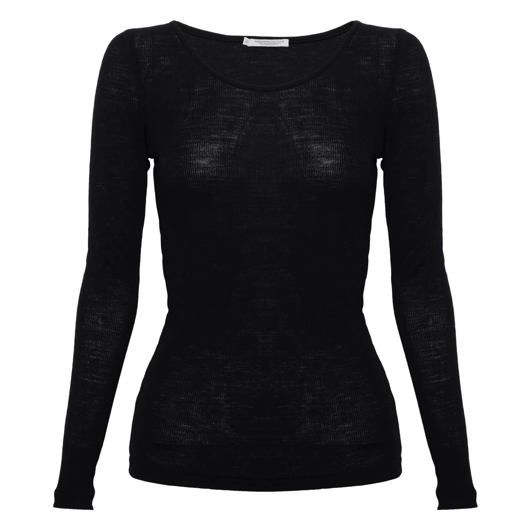 Uldbluse Dame lange ærmer Amalie Underprotection