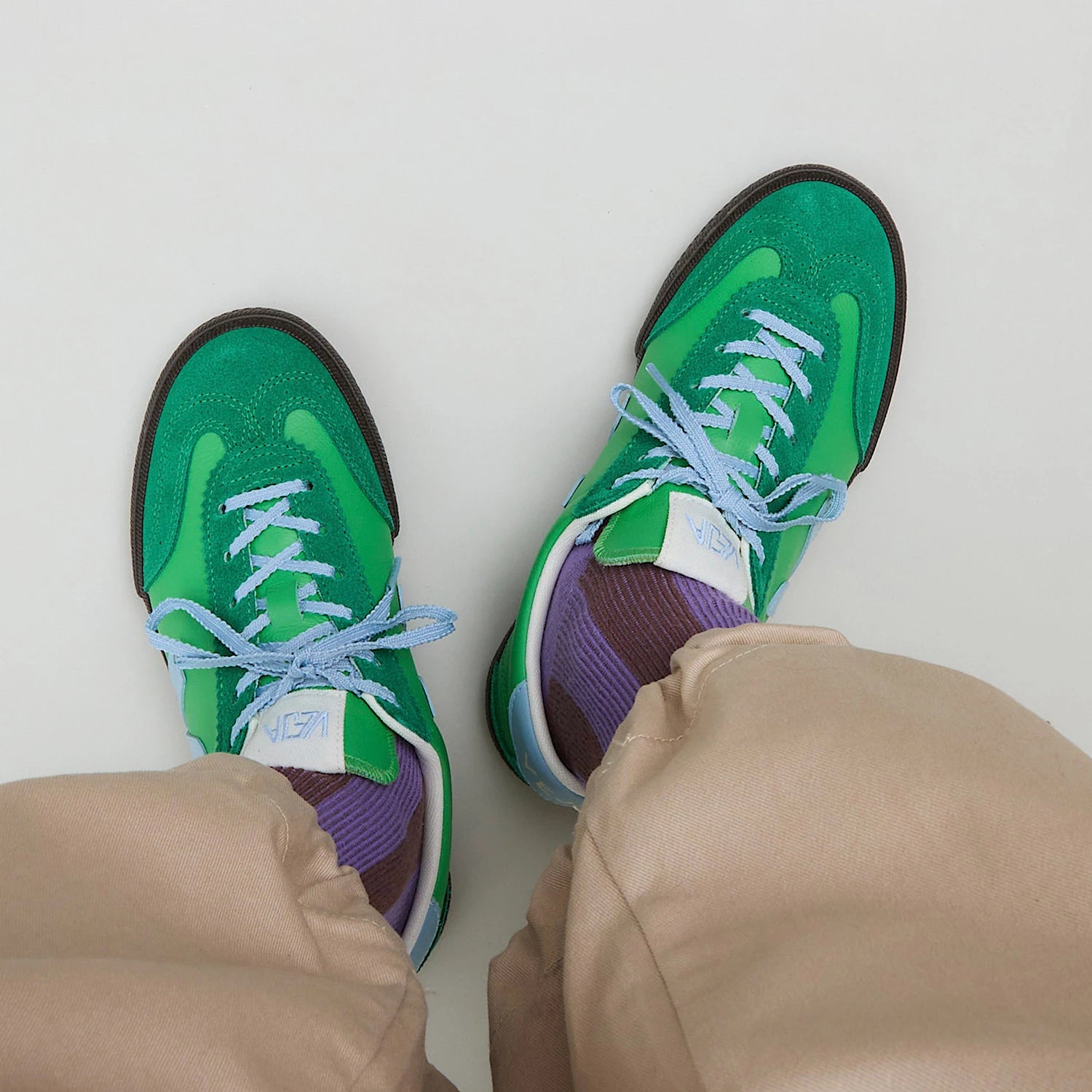 Veja - Volley Leather - Leaf Steel Eagle