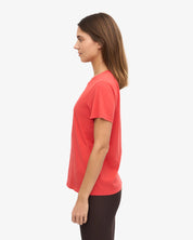 Colorful Standard Light Organic Tee Red Tangerine