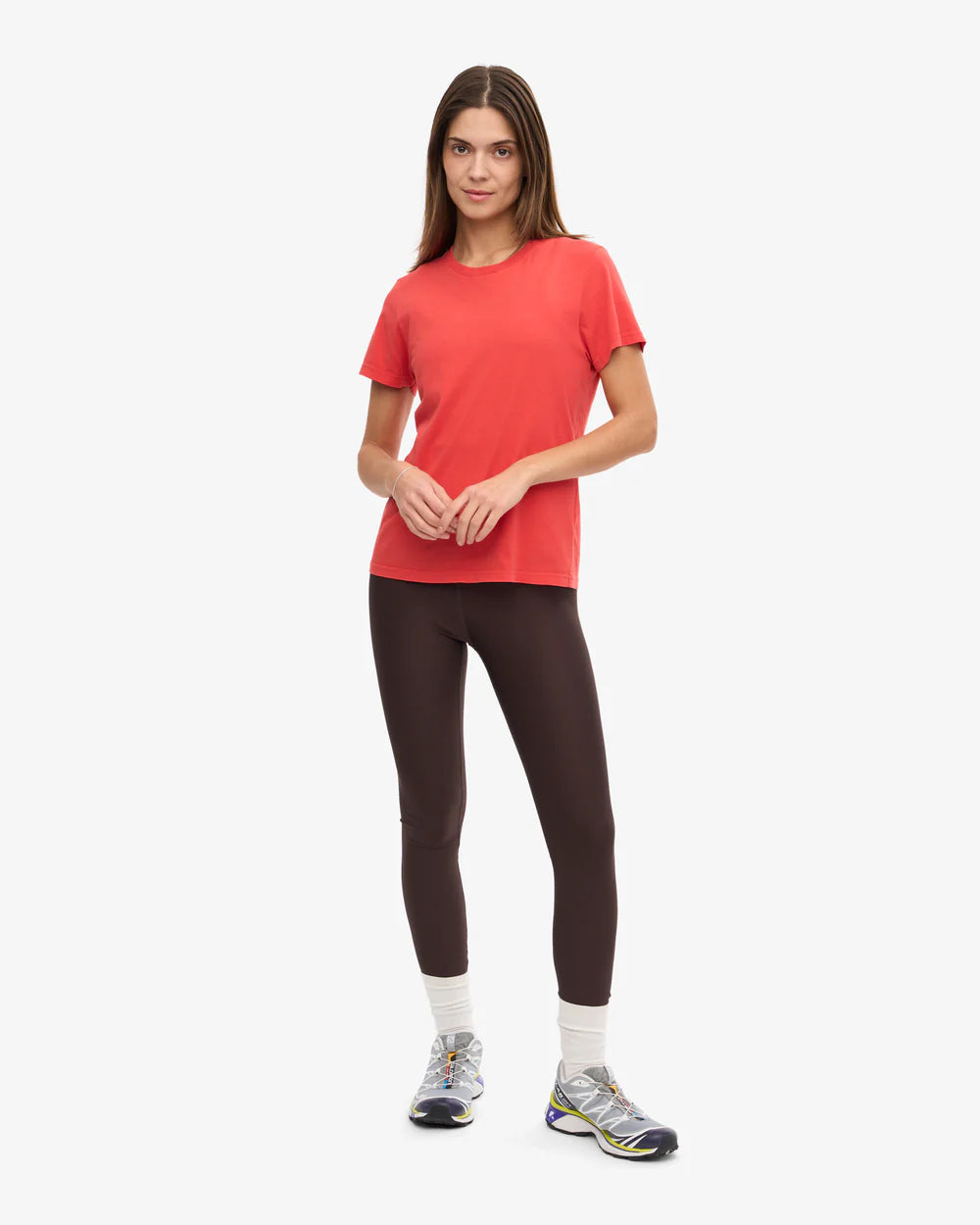 Colorful Standard Light Organic Tee Red Tangerine