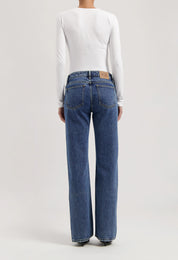 Mud Jeans - Carry Mid Straight - Stone Vintage