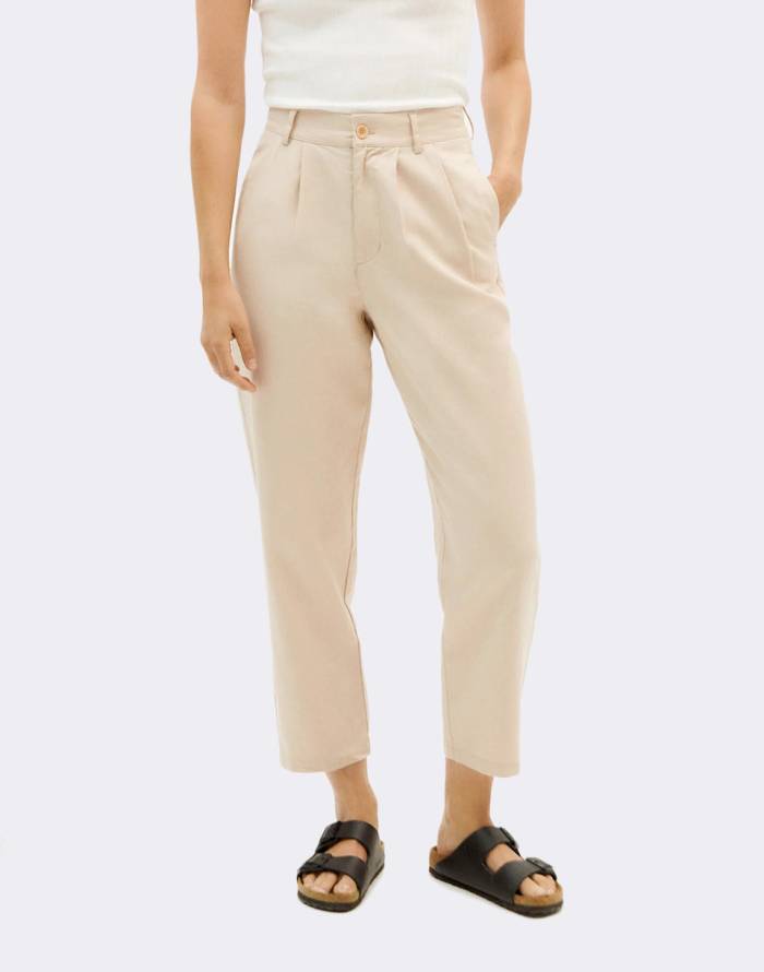 Thinking Mu - Rina Pants - Pearl Hemp