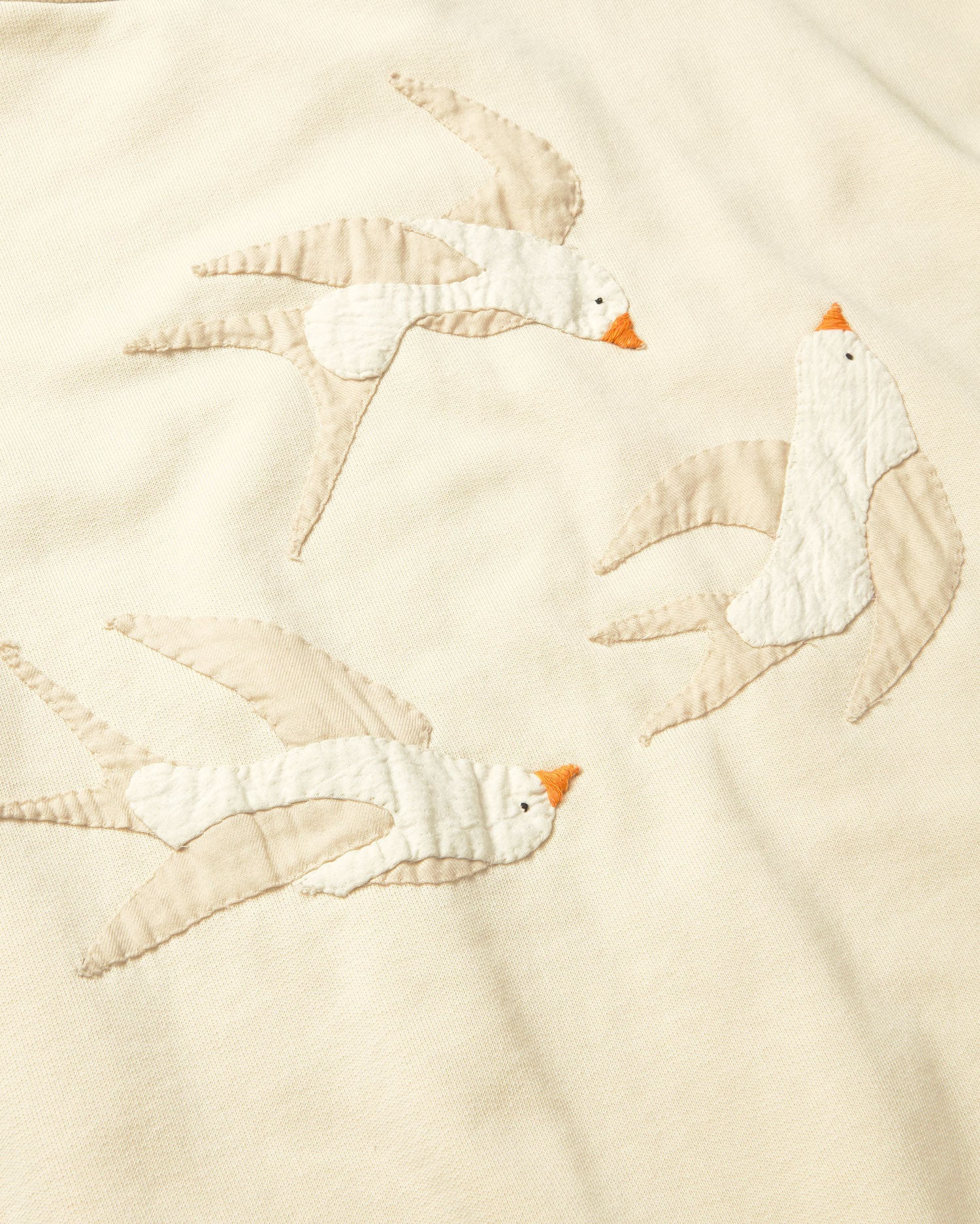 Thinking Mu Hand Embroidered bird Jodie sweatshirt