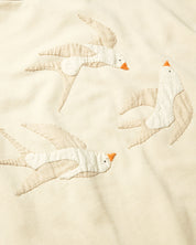 Thinking Mu Hand Embroidered bird Jodie sweatshirt