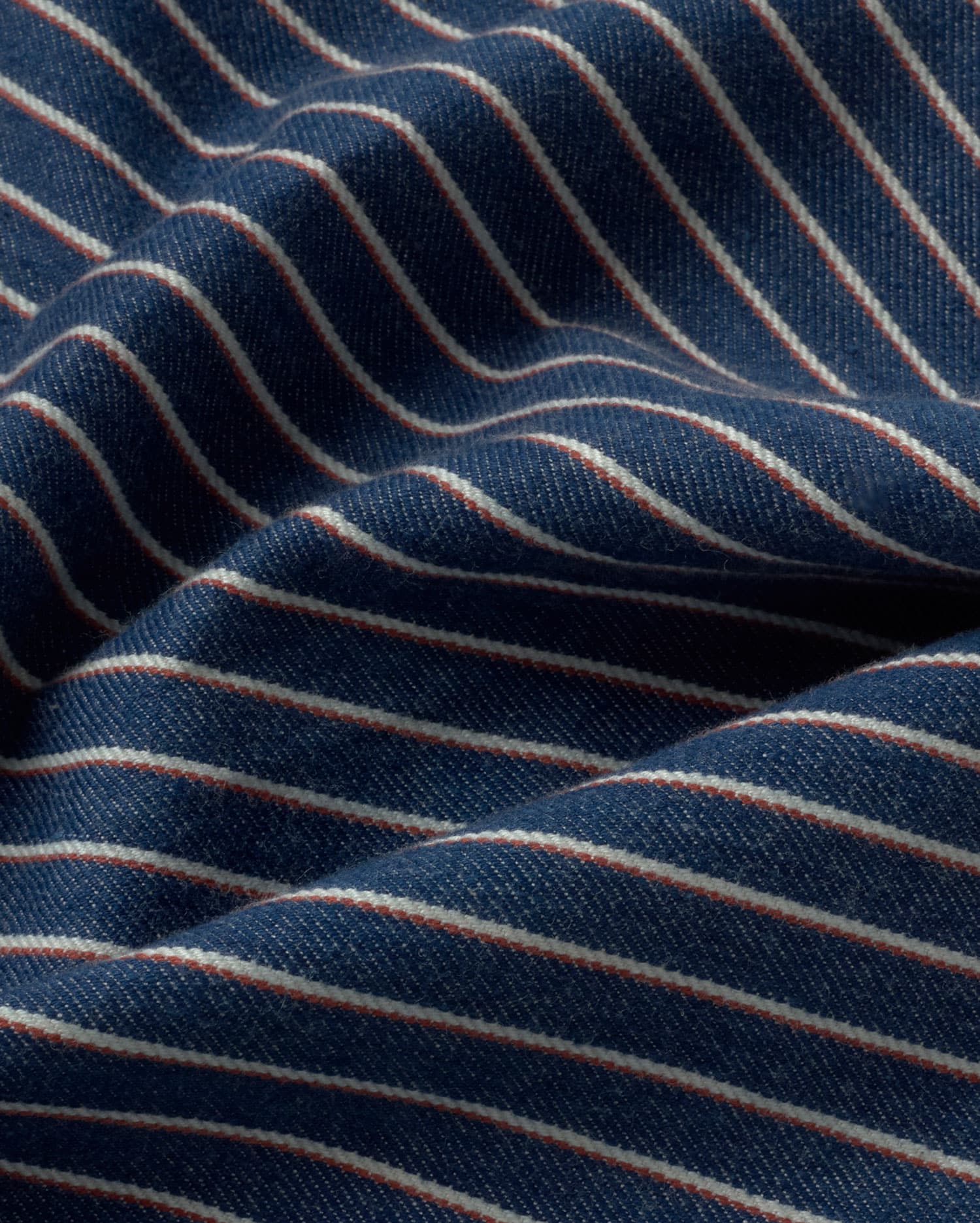 Thinking Mu - Shorts stripes natural dye railway Luisa