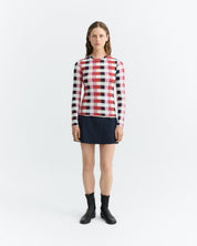 Thinking Mu Cheshire Checks Brisa Top