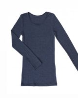 Joha – Emily blouse Uld/silke – Navy