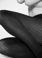 Swedish Stockings – Alma rib tights – Black