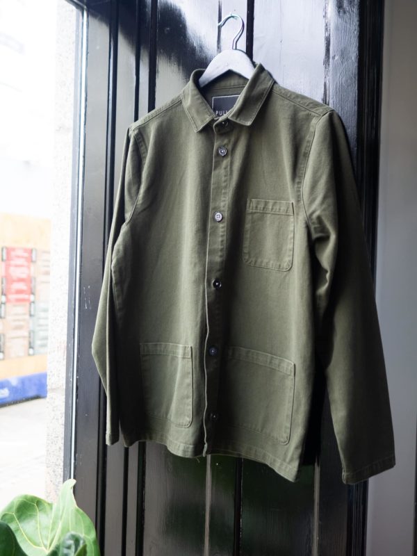 Worker jacket green