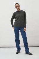 Helga wool sweater with pockets