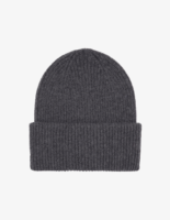Merino wool hat – lava grey