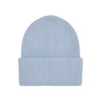 Merino wool hat – Stone Blue