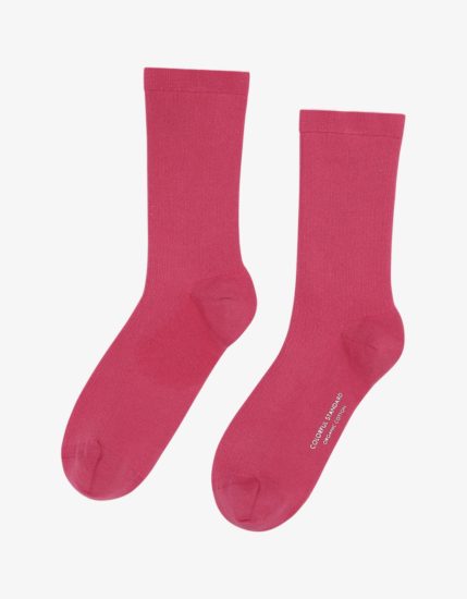 Colorful Standard - Woman classic organic sock - raspberry pink