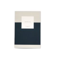 Notepad with cover /writing pad – navy