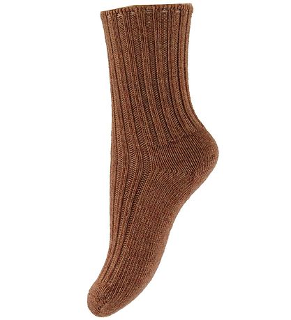 Joha - Wool socks - Golden Brown