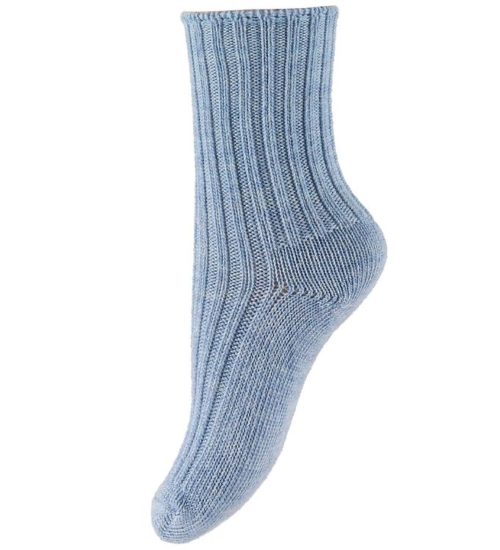 Joha - Wool socks - Light Blue