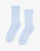 Woman classic organic sock – polar blue