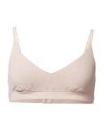 Organic Cotton Soft-bra Core Triangle Bra  – Nude