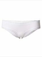 Woron – Lace-trimmed Jupiter Panties – White