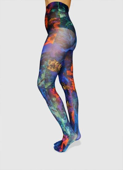 Swedish Stockings - EMELIE ABSTRACT TIGHTS - Multi