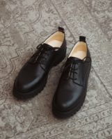 Verona Derby Shoe In Black