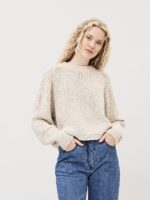 Lark – Chunky organic cotton sweater