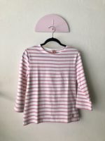 Berton striped blouse ecru and pink
