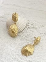 Sigrun Concious Jewellery – Shell Earrings Gold-plated