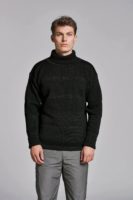 S.N.S Herning – Fisherman Sweater | høj hals, Void Black