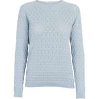 Basic Apparel Isla Sweater Cashmere Blue