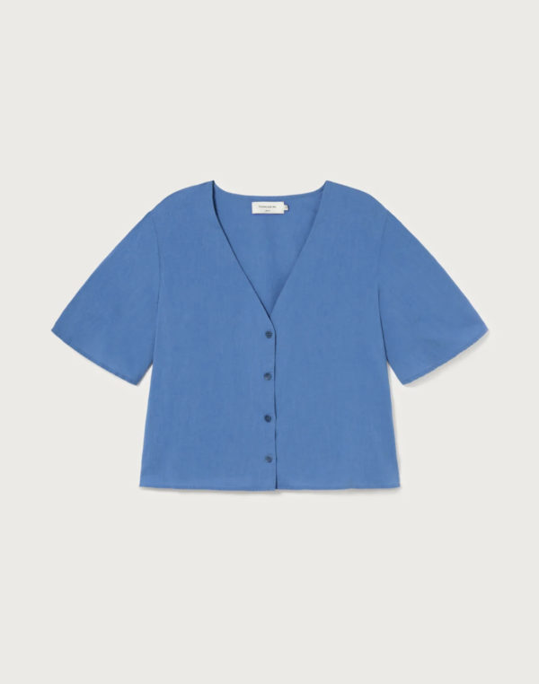 Heritage blue hemp Libelula blouse