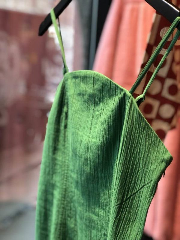 Økologisk kjole stropper