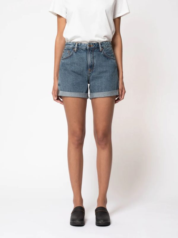 Nudie Jeans - Frida Shorts - Friendly Blue