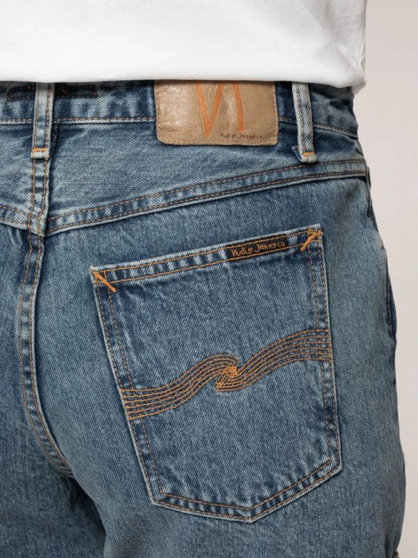 Økologiske jeansshorts Nudie Jeans