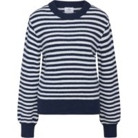 Klitmøller Collective Gunilla Knit Sweater Deep blue / Cream