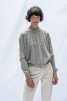 Jungle Folk – Alpacasweater – Knit Sweater Arvo Light Grey