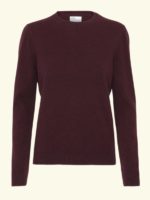 Colorful Standard – Women merino wool crew – Oxblood Red