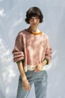 Jungle Folk Striktrøje – Lora Knit Sweater – Dusky Pink
