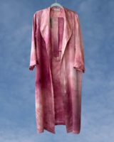 Malin Silke kjole lyserøde farver
