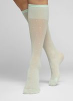 Swedish Stockings Doris Dots Knee-Highs Light Green