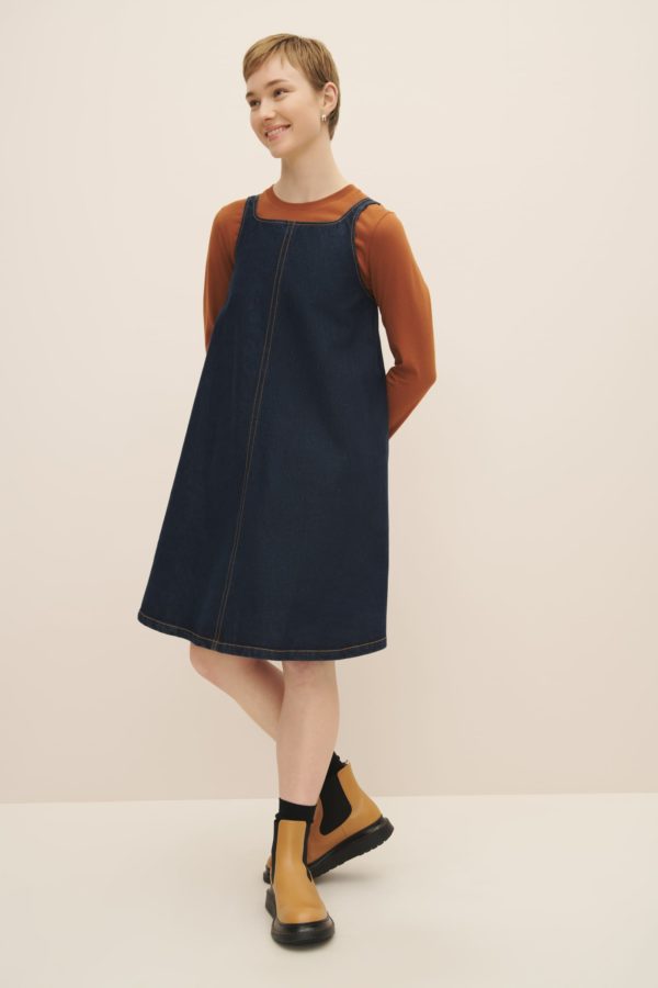 Kowtow Swing Dress Indigo