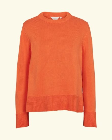 Basic Apparel Willow Sweater Mandarin Orange