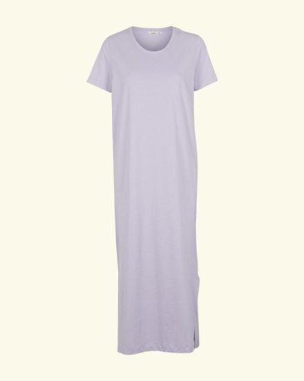 Basic Apparel Rebekka Dress - Purple Heater