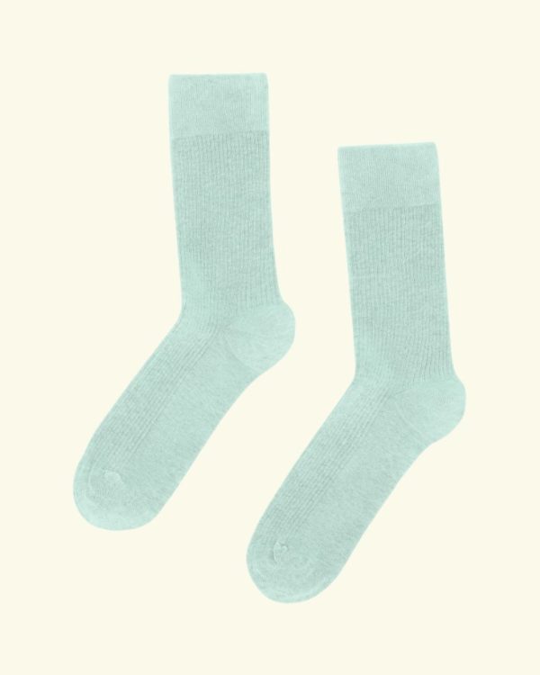 Colorful Standard Women Classic Organic Sock - Light Aqua