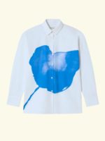 Thinking Mu White blouse Flower Juana